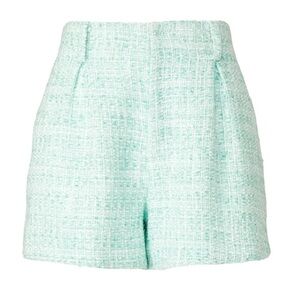 Ronny kobo Mint Tweed Shorts, XS